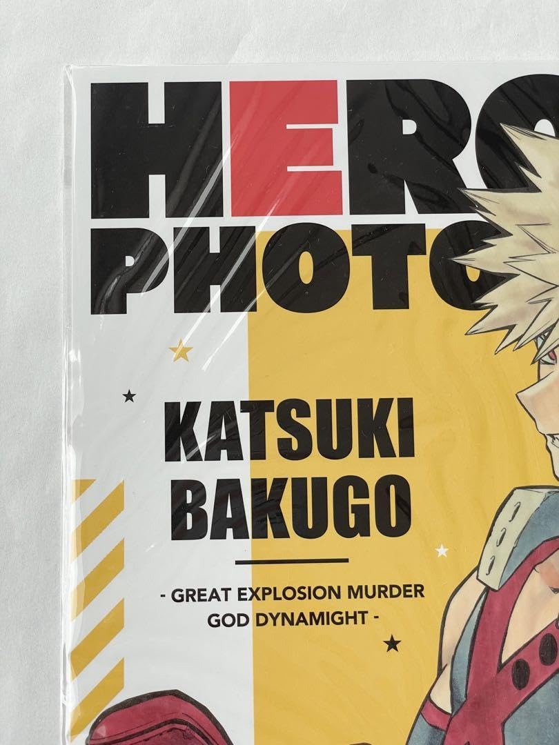 Amazon.co.jp: ヒロアカ展 爆豪勝己 フォトブック 箔押しポストカード